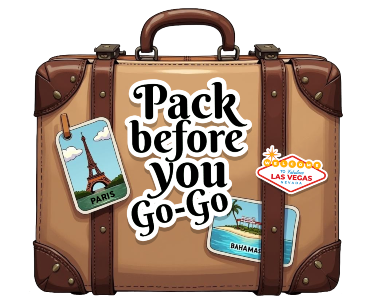 Pack Before You Go Go Logo